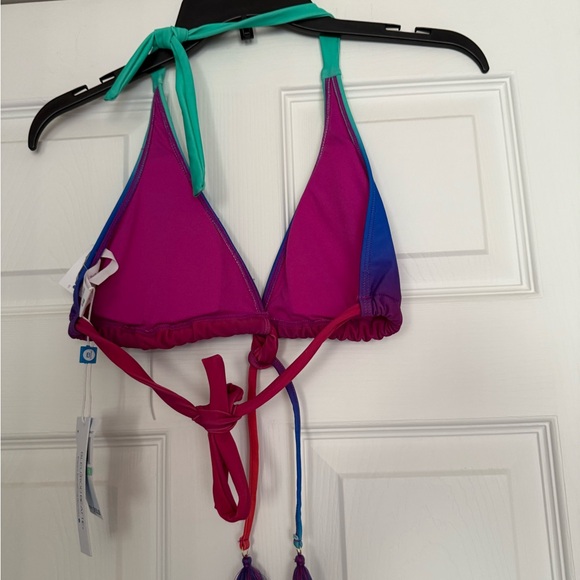 Bleu Rod Beattie Fuchsia and Teal Bikini - Picture 3 of 6